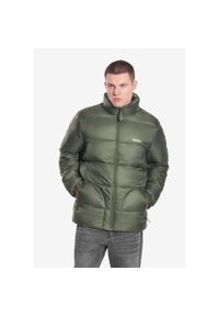 Kurtka turystyczna męska Prosto Puffer Void-9 zimowa. Kolor: zielony. Sezon: zima #1