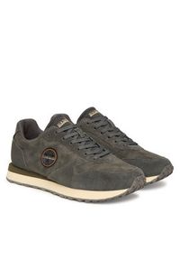 Napapijri Sneakersy Uomo NP0A88X3 Szary. Kolor: szary. Materiał: skóra, zamsz #4