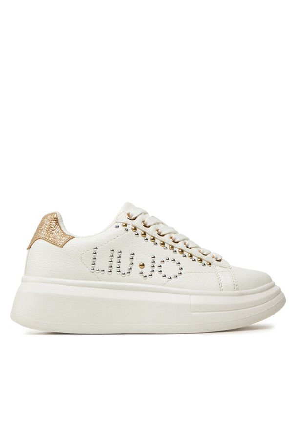 Liu Jo Sneakersy Babol 02 4F4755 EX096 Biały. Kolor: biały. Materiał: skóra