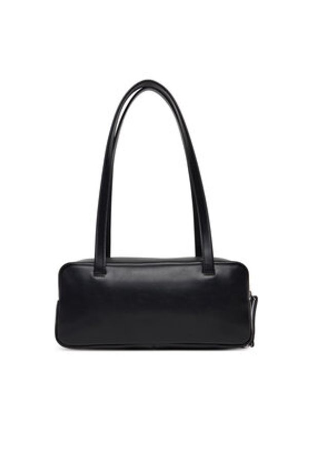 Tommy Jeans Torebka Tjw City Shoulder Bag AW0AW18075 Czarny. Kolor: czarny. Materiał: skórzane