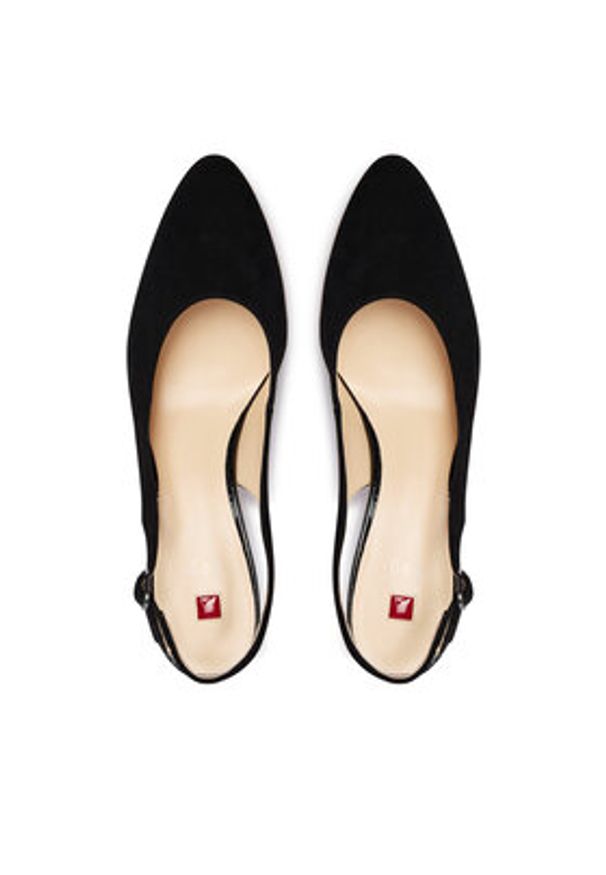 HÖGL Czółenka 1-106102-01000 Czarny. Kolor: czarny. Materiał: skóra