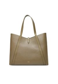 Furla Torebka Goccia L WB01788 BX3353 KH 2810S Zielony. Kolor: zielony. Materiał: skórzane