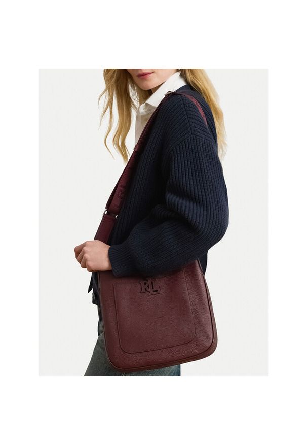 Lauren Ralph Lauren - Torebka LAUREN RALPH LAUREN. Kolor: czerwony