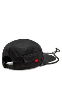 Kangol Czapka z daszkiem Easy Carry 5 Panel K5405 Czarny. Kolor: czarny. Materiał: syntetyk