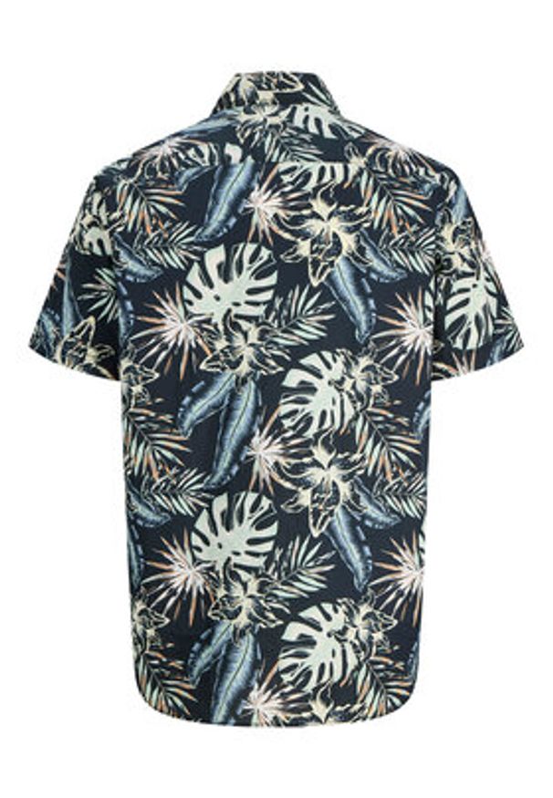Jack & Jones Koszula Honolulu 12289667 Czarny Regular Fit. Kolor: czarny. Materiał: bawełna