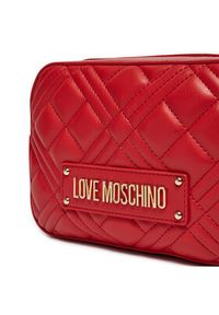 Love Moschino - LOVE MOSCHINO Torebka JC4150PP1LLA0500 Czerwony. Kolor: czerwony. Materiał: skórzane #5