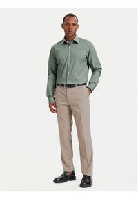 BOSS Koszula 50473265 Zielony jasny Regular Fit. Kolor: zielony. Materiał: bawełna #3