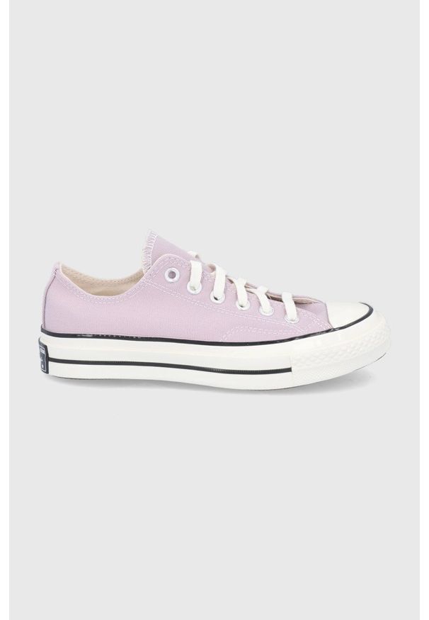 Converse - Tenisówki. Nosek buta: okrągły. Zapięcie: sznurówki. Kolor: różowy. Materiał: guma