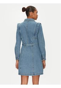 Morgan Sukienka jeansowa 251-RICOLI Szary Regular Fit. Kolor: szary. Materiał: bawełna #5