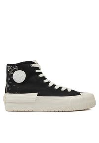 Pepe Jeans Trampki Samoi Divided PLS31554 Czarny. Kolor: czarny. Materiał: materiał
