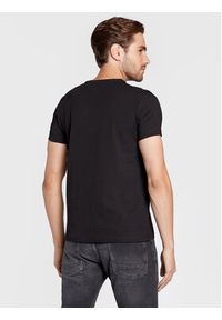 TOMMY HILFIGER - Tommy Hilfiger T-Shirt Core Stretch MW0MW27540 Czarny Slim Fit. Kolor: czarny. Materiał: bawełna #3