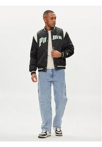 Puma Kurtka bomber Varsity 623691 Czarny Oversize. Kolor: czarny. Materiał: syntetyk #3