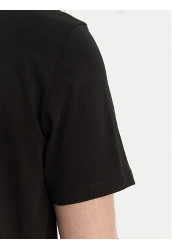 Hugo - HUGO T-Shirt Dikerd 50564024 Czarny Relaxed Fit. Kolor: czarny. Materiał: bawełna