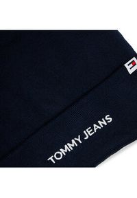 Tommy Jeans Czapka Linear Logo AM0AM12025 Granatowy. Kolor: niebieski. Materiał: bawełna