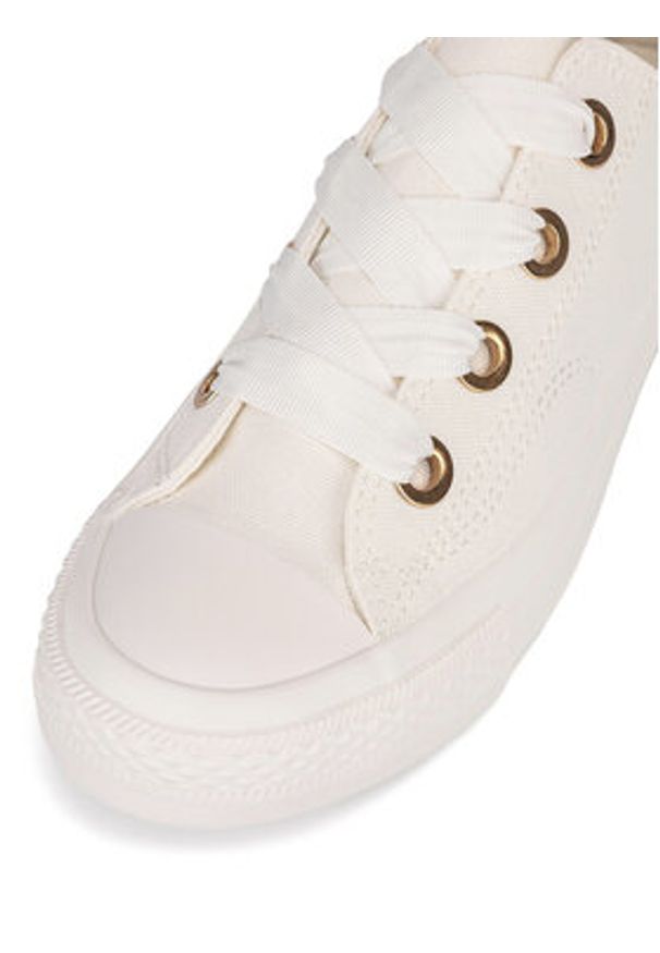 Jenny Fairy Trampki WFA2915-1 Biały. Kolor: biały. Materiał: materiał