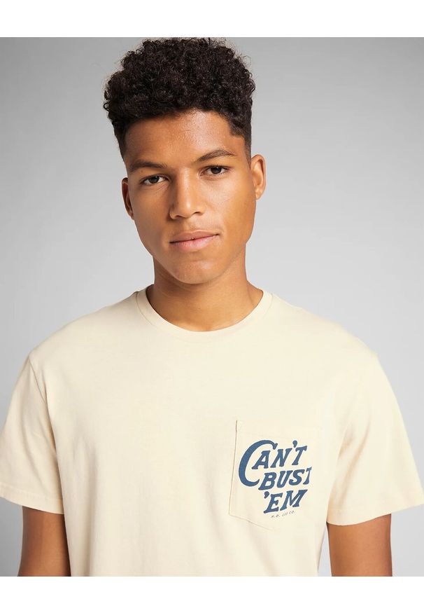Lee - LEE SS CANT BUSTEM TEE BEIGE L60YFETL 112140371