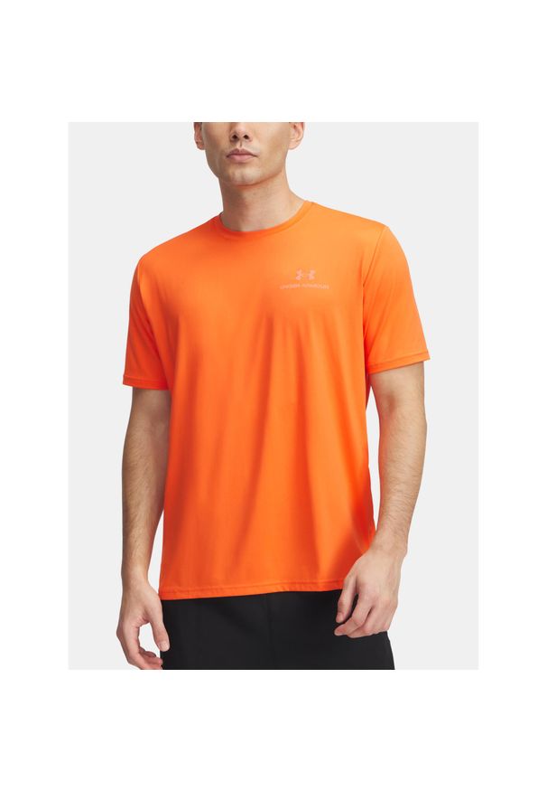 Koszulka treningowa męska Under Armour Vanish Energy. Kolor: pomarańczowy, wielokolorowy, żółty. Sport: fitness
