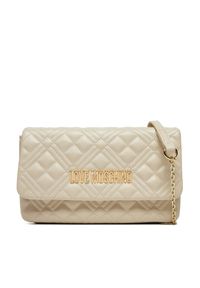 Love Moschino - LOVE MOSCHINO Torebka JC4097PP1MLA0110 Écru. Materiał: skórzane