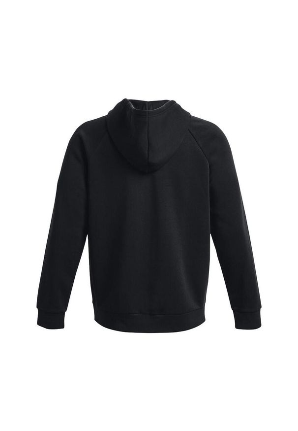 Under Armour - Bluza Rozpinana Męska Polar Rival. Kolor: czarny. Materiał: polar