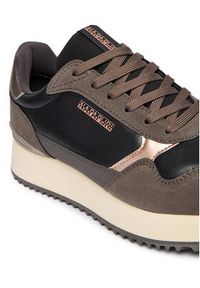 Napapijri Sneakersy Astra NP0A892V Czarny. Kolor: czarny. Materiał: skóra, zamsz #5