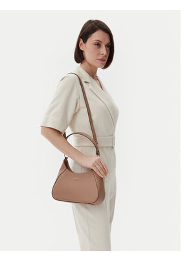 TwinSet - TWINSET Torebka 251TB7272 Beżowy. Kolor: beżowy. Materiał: skórzane