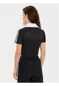 Adidas - adidas T-Shirt adicolor Football Jacquard JD2606 Czarny Slim Fit. Kolor: czarny. Materiał: syntetyk #5