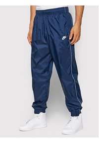 Nike Dres Sportswear BV3030 Granatowy Loose Fit. Kolor: niebieski. Materiał: syntetyk, dresówka #5