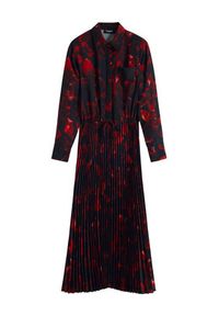 Desigual Sukienka koszulowa Plisado 25WWVW16 Czerwony Regular Fit. Kolor: czerwony. Materiał: syntetyk. Typ sukienki: koszulowe #2
