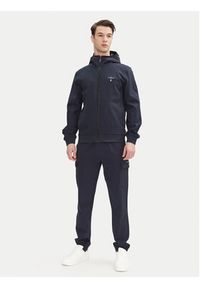 Aeronautica Militare Kurtka przejściowa 251AF497F559 Granatowy Regular Fit. Kolor: niebieski. Materiał: syntetyk, wiskoza