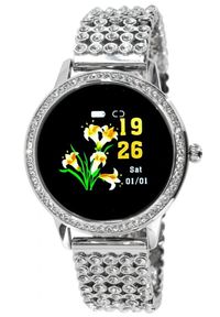 Oxe Smart Watch Stone LW20 - Inteligentny zegarek, Silver. Rodzaj zegarka: smartwatch. Styl: elegancki #1