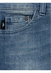 Emporio Armani Jeansy 3H4J17 4DFNZ 0942 Granatowy Slim Fit. Kolor: niebieski. Materiał: jeans #3