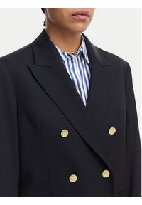 TOMMY HILFIGER - Tommy Hilfiger Marynarka WW0WW50784 Granatowy Relaxed Fit. Kolor: niebieski. Materiał: syntetyk #3