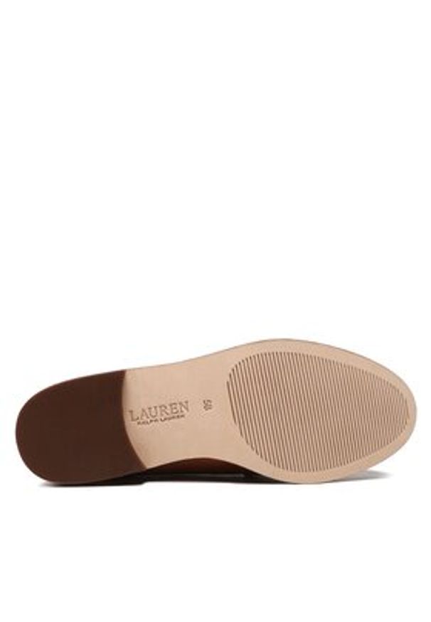 Lauren Ralph Lauren - LAUREN RALPH LAUREN Mokasyny Wynnie 802875318002 Brązowy. Kolor: brązowy. Materiał: skóra