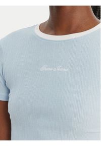 Guess Jeans T-Shirt W6GPA9 KF641 Błękitny Slim Fit. Kolor: niebieski #3