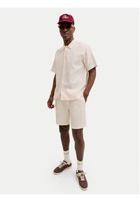 Jack & Jones Szorty materiałowe St.Jaiden 12293471 Kremowy Relaxed Fit. Kolor: kremowy. Materiał: bawełna #7