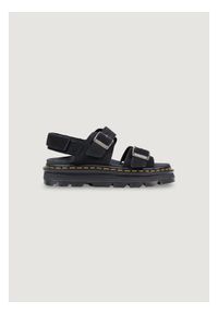 Dr. Martens Sandały Zebzag Sandals DM42689001 Czarny. Kolor: czarny. Materiał: skóra, zamsz #1