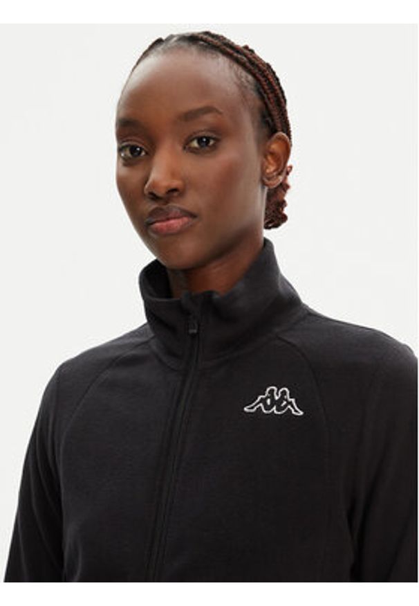 Kappa Polar Savaux 341P7KW Czarny Regular Fit. Kolor: czarny. Materiał: syntetyk