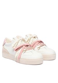 Stuart Weitzman Sneakersy Colton SN031 Kremowy. Kolor: kremowy. Materiał: skóra #5