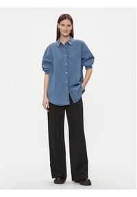 JOOP! Koszula jeansowa 30037338 Niebieski Oversize. Kolor: niebieski. Materiał: bawełna #4