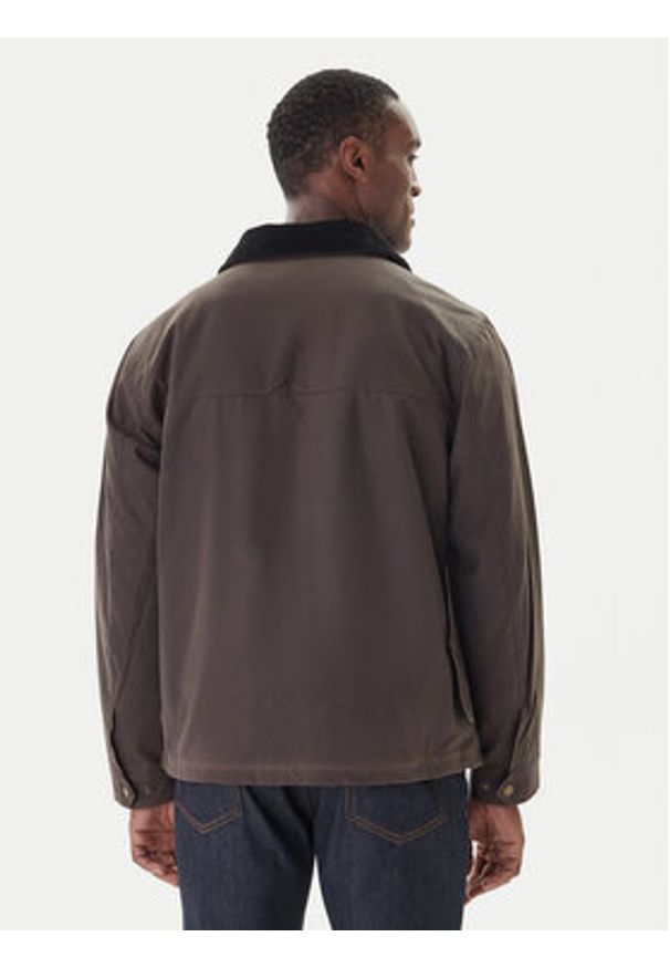 Hunter Kurtka przejściowa Duggan HARM0072251 Brązowy Relaxed Fit. Kolor: brązowy. Materiał: bawełna
