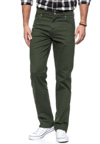 Wrangler - WRANGLER SPODNIE MĘSKIE TEXAS MOSS GREEN W121TA221 112126200 #8