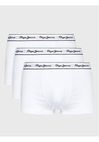 Pepe Jeans Komplet 3 par bokserek Pepe Tk 3P PMU10975 Biały. Kolor: biały. Materiał: bawełna