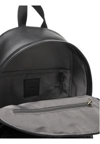 Calvin Klein Plecak Emblem Emboss Round Backpack LV04D3202G Czarny. Kolor: czarny. Materiał: skóra #3