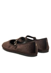 Nokwol Półbuty Mel Brązowy. Kolor: brązowy. Materiał: materiał #6