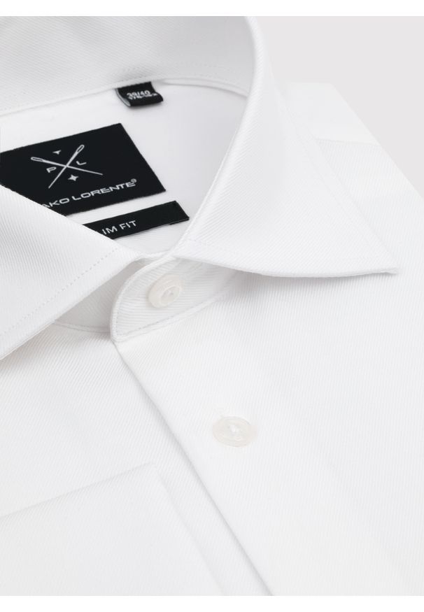 Pako Lorente - PAKO LORENTE - Koszula męska na spinki. Materiał: bawełna. Długość rękawa: długi rękaw. Długość: długie. Styl: elegancki