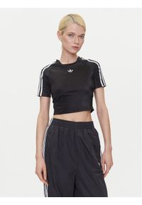 Adidas - adidas T-Shirt adicolor Teamgeist Baby JD0268 Czarny Slim Fit. Kolor: czarny. Materiał: syntetyk