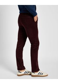 Lee - LEE MĘSKIE SPODNIE SZTRUKSOWE SLIM CHINO VELVET BEET 112355773 L71L014782 #2