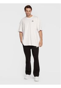 Puma T-Shirt Classics 536236 Biały Oversize. Kolor: biały. Materiał: bawełna #4