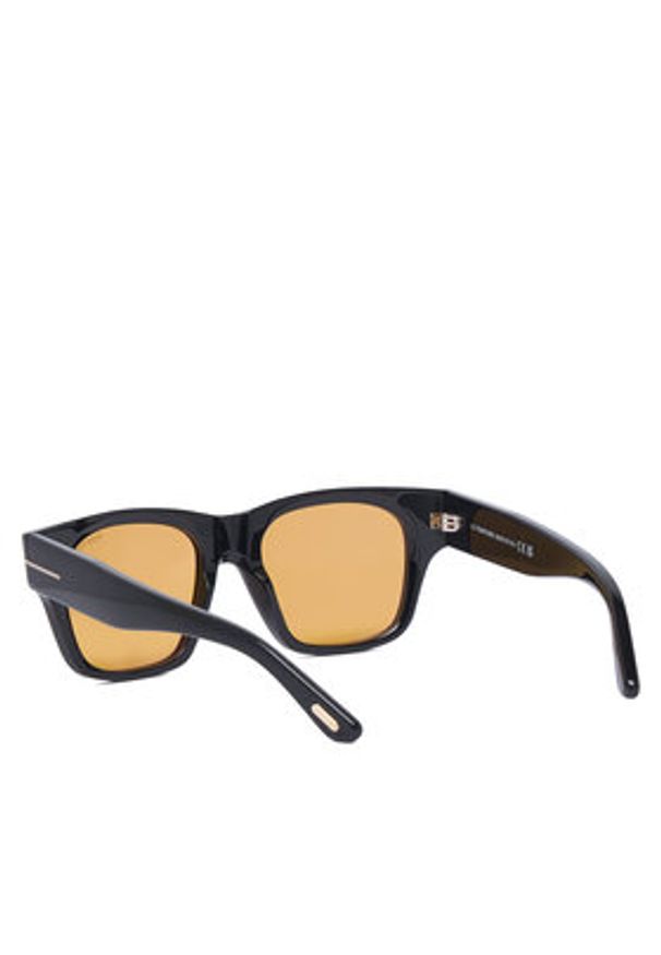 Tom Ford Okulary przeciwsłoneczne Caine-02 FT1280 Czarny. Kolor: czarny
