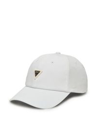 Guess Czapka z daszkiem V4YZ01 WG982 Biały. Kolor: biały. Materiał: nylon, materiał